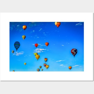 Albuquerque Hot Air Balloon Fiesta Posters and Art